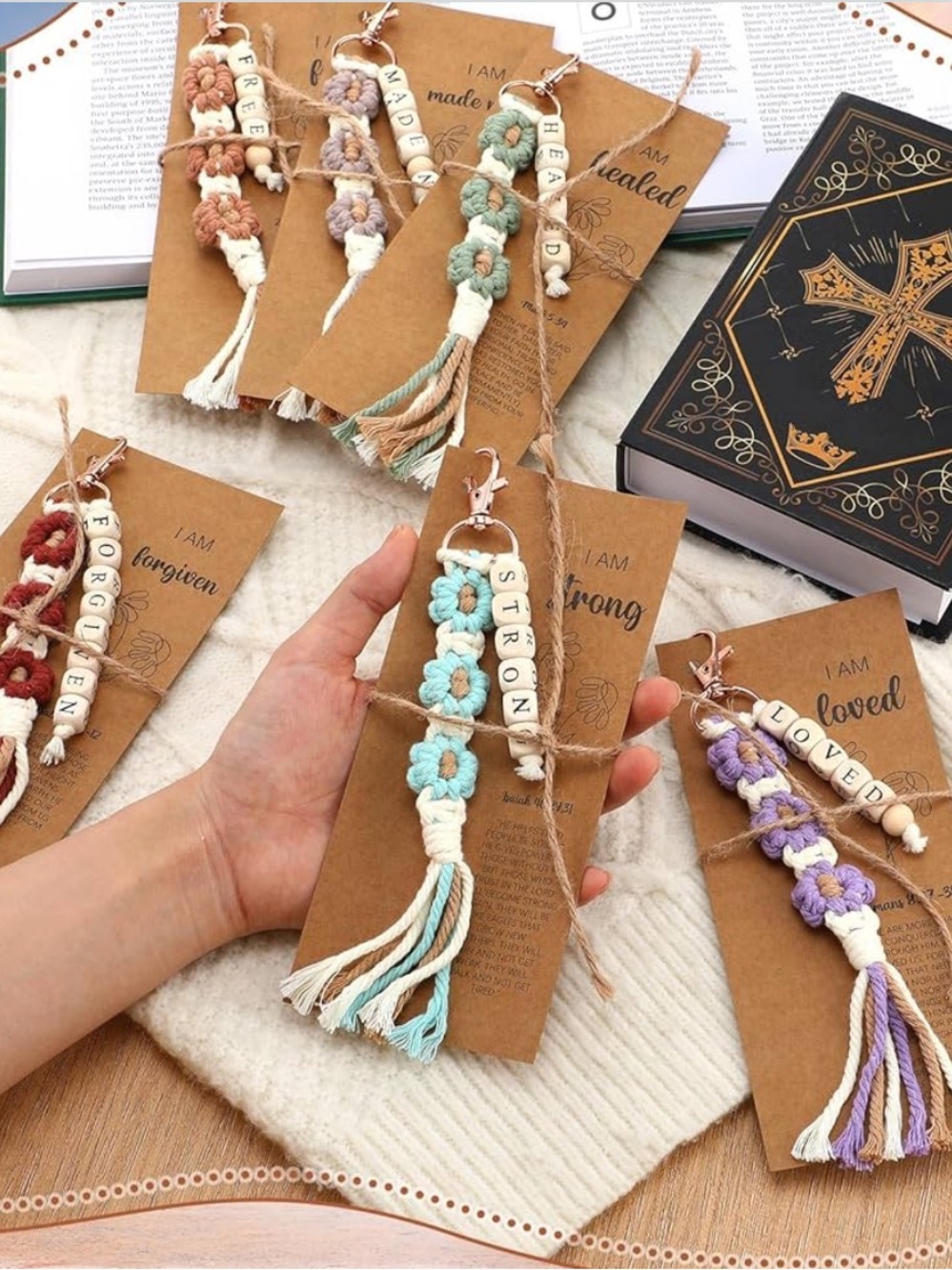 Faith based keychain (choose 1) - Picture 3 of 4